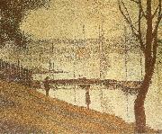 Georges Seurat Impression Figure oil on canvas